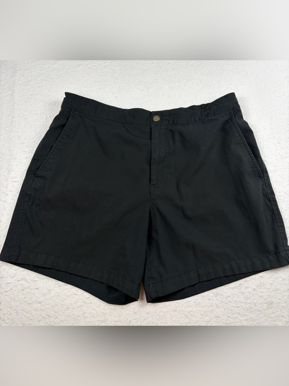 Abercrombie & Fitch Men's Hybrid Stretch Shorts Black Medium